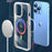 TOTU - Coque magnétique iPhone 13 serie transparent