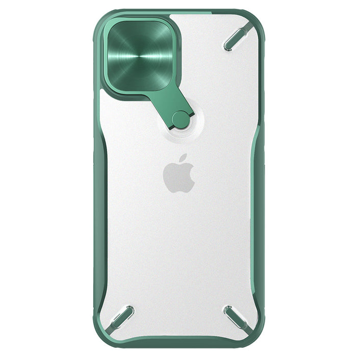 Nillkin - Coque Apple iPhone12 séri Cyclops Case Rouge/Vert