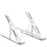 Support en aluminium pour ordinateur portable et tablette, pliable