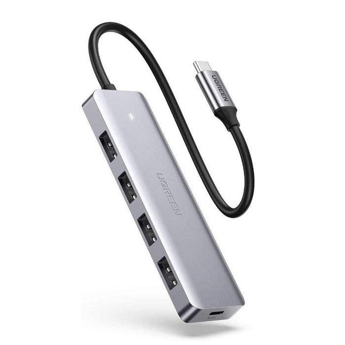 UGREEN - Hub 4 ports USB 3.0 + 1 port Micro USB, entrée USB-C