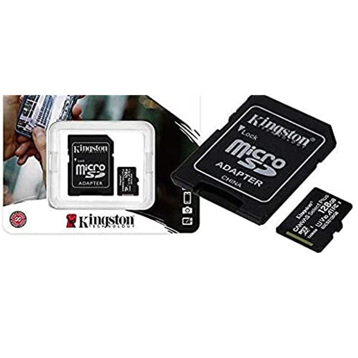 Kingston Canvas Select Plus - Carte Micro SD 128Go SDCS2 Class 10+ Adaptateur inclus