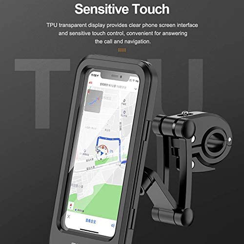 Support de téléphone portable étanche pour vélo et moto
