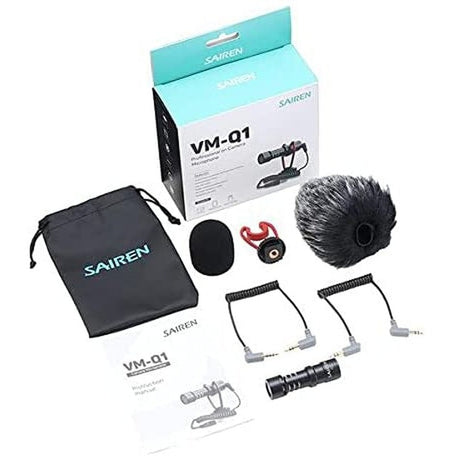 Sairen VM-Q1 - Microphone cardioïde pour smartphone