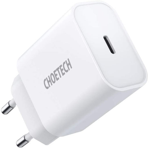 Chargeur CHOETECH USB C, Chargeur Mural Double USB C 40 W avec Alimentation 3.0 Compatible avec iPhone 12/12 Pro / 12 Pro Max / 12 Mini/Se 2020, iPad Pro, AirPods, Google Pixel 5, etc.