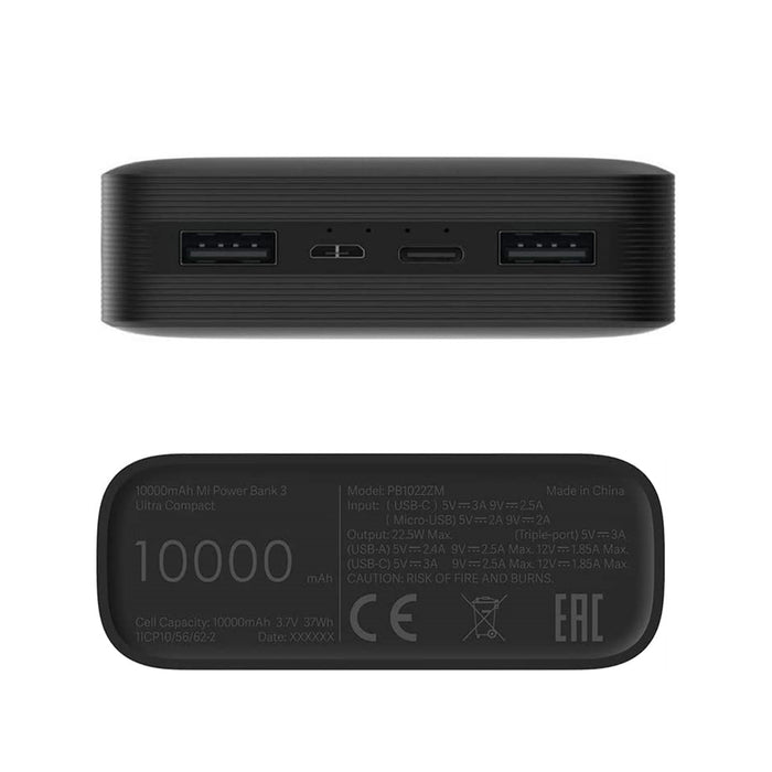 Xiaomi - Mi Batterie externe 10000mah Ultra Compact Portable