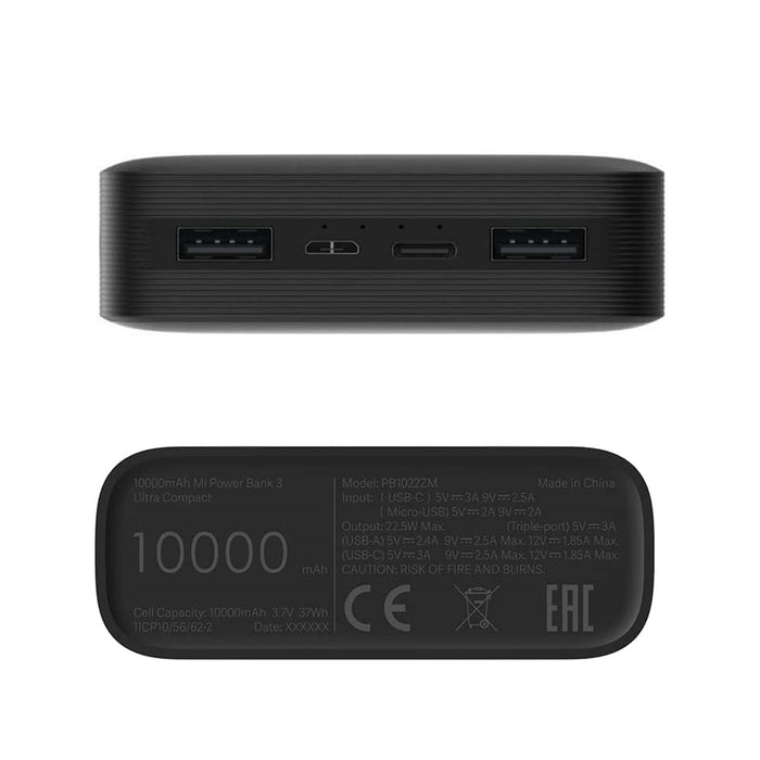 Xiaomi - Mi Batterie externe 10000mah Ultra Compact Portable