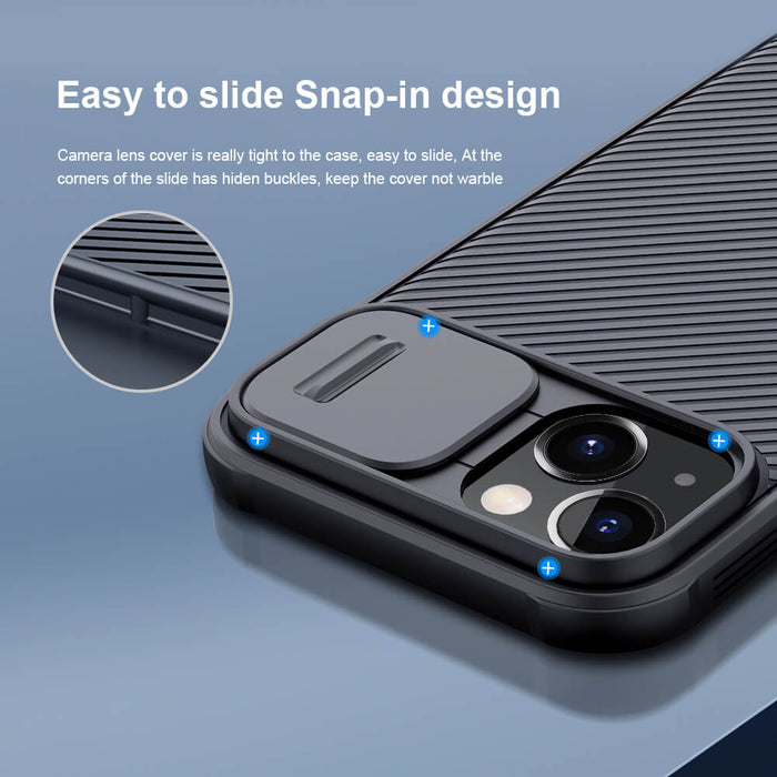 Nillkin - Coque magnétique iPhone 12 & 13 & 14, protection caméra