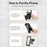 Support de téléphone portable étanche pour vélo et moto