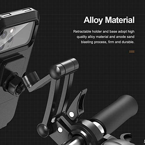Support de téléphone portable étanche pour vélo et moto