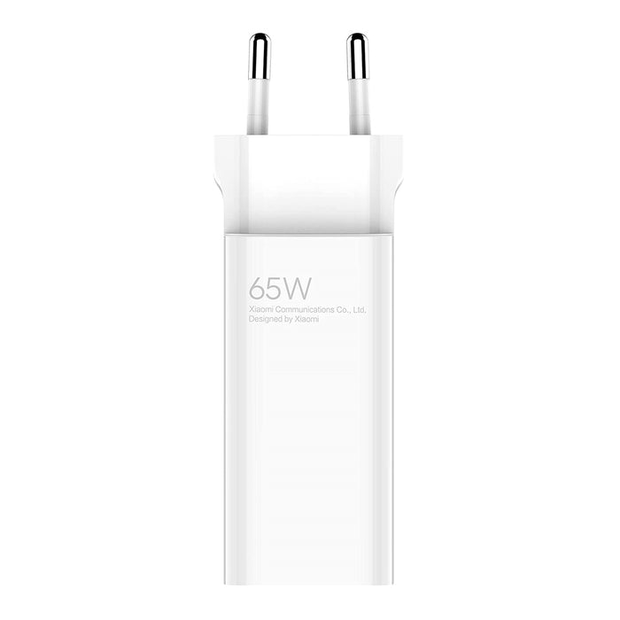 XIAOMI - Chargeur USB-A/USB-C 65W Gan Tech - Câble charge rapide inclus