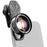 APEXEL APL-HB100mm Objectif Macro Universel pour Smartphone 4K HD Objectif de caméra pour téléphone sans Distorsion Arrière-Plan Flou Compatible avec iPhone 11 / XS/XS Max/XR/X / 8/8 Plus