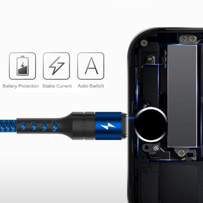 ORPHIE - Câble USB 3A micro USB (Android)