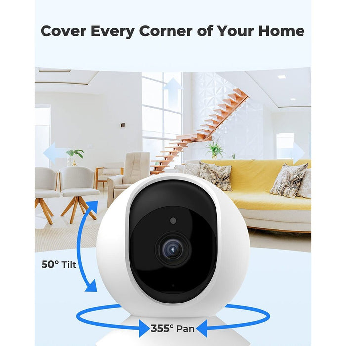 Reolink E1 Pro - Caméra WiFi Interieure 360° 4MP - Wifi double bande