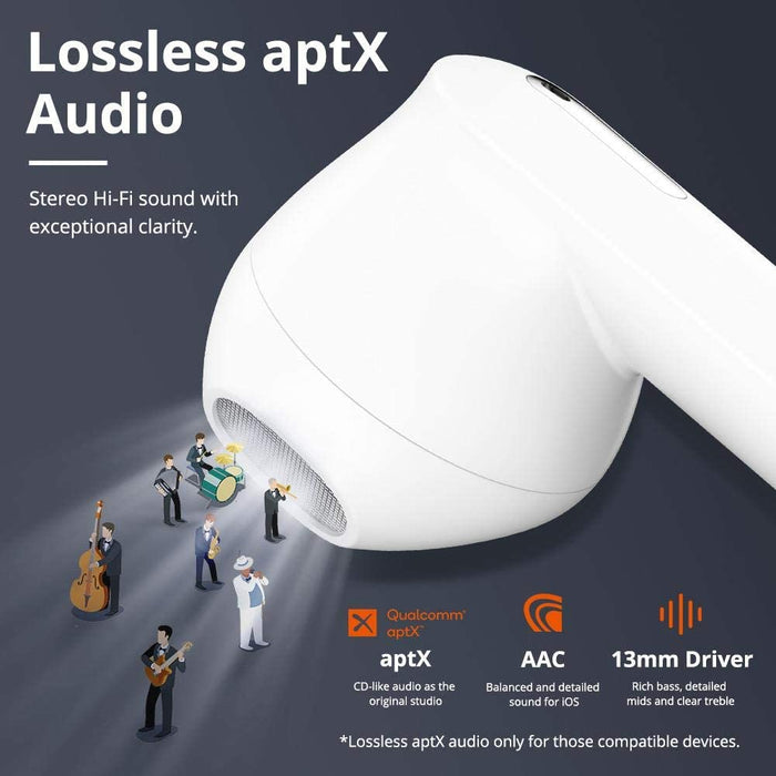 Tronsmart Onyx Ace -  Oreillettes sans fil Bluetooth 5.0 avec suppression du bruit; IPX5