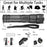 Lampe torche LED 2000lm blanc froid 6000K, rechargeable