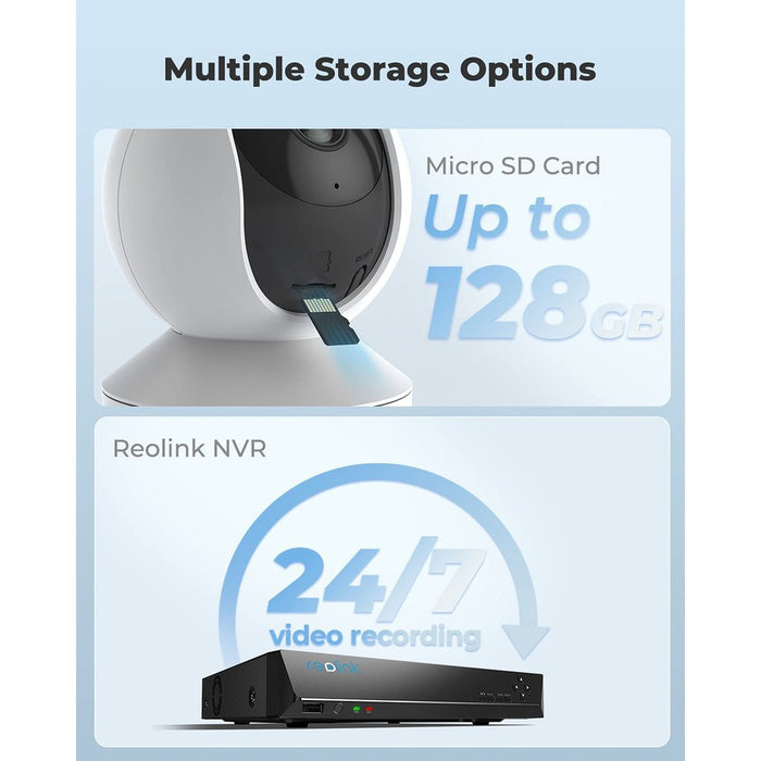 Reolink E1 Pro - Caméra WiFi Interieure 360° 4MP - Wifi double bande