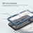 Nillkin - Coque magnétique iPhone 13, transparent