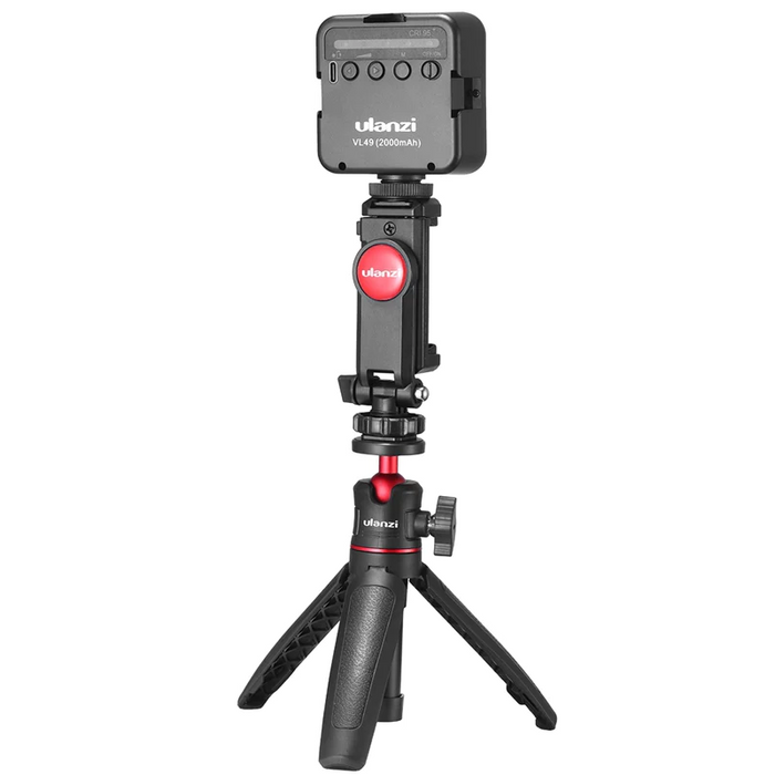 Ulanzi ST-08 - Kit vlogging (trépied + support + lampe rechargeable)