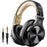 Casque Bluetooth 50 Heures d’Autonomie OneOdio A70 Casque Audio Sans Fil avec Microphone Antibruit CVC 8.0, Casque Studio, Casque Monitoring, Compatible Smartphone Tablette PC Piano Guitare AMP (Noir)
