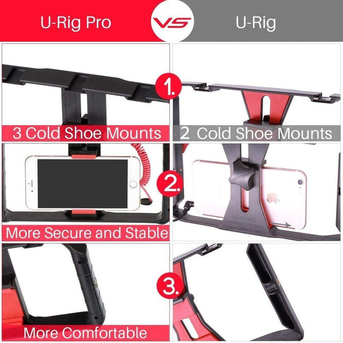 Ulanzi U Rig Pro - Stabilisateur vidéo pour smartphone
