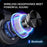 Casque Bluetooth 50 Heures d’Autonomie OneOdio A70 Casque Audio Sans Fil avec Microphone Antibruit CVC 8.0, Casque Studio, Casque Monitoring, Compatible Smartphone Tablette PC Piano Guitare AMP (Noir)