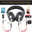 Casque DJ, OneOdio Pro10 Casque Audio Studio Professionnel, Casque Filaire, Casque de Monitoring, Son Parfait pour Synthétiseur PC TV Tablette Smartphone (Noir)