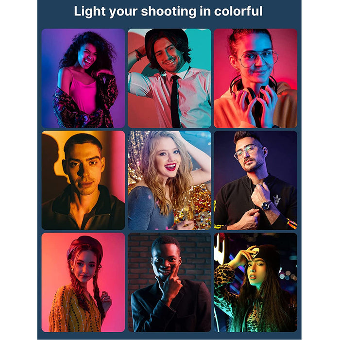 Ulanzi VL89 - Projecteur LED RGB 2500K-9500K rechargeable