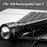Supfire - Lampe torche LED 1100lm blanc froid 6000K, rechargeable