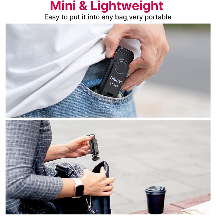 Ulanzi ST-06S - Support de trépied pour smartphone, rotation 360°
