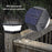 CSPone | LED Lampadaire Solaire Exterieur, Villa Mur Paysage Lampe De Jardin, Accueil Lampe Murale Lumière, Piliers Super Lumineux, Pour Allée Du Jardin Patio Yard Pelouse Allée Chemins - Blanc