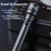 Supfire - Lampe torche LED 1100lm blanc froid 6000K, rechargeable