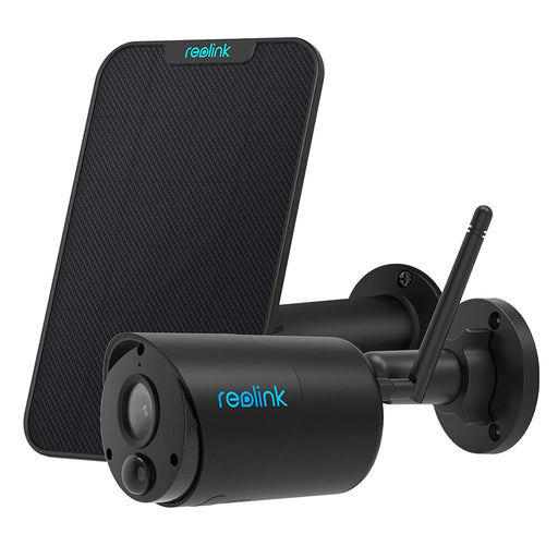 Reolink Argus Eco 2024 Noir - Caméra solaire Wifi QHD 3MP avec carte SD Kingston 32Go inclus
