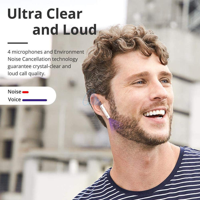 Tronsmart Onyx Ace -  Oreillettes sans fil Bluetooth 5.0 avec suppression du bruit; IPX5