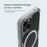 Nillkin - Coque magnétique iPhone 13, transparent