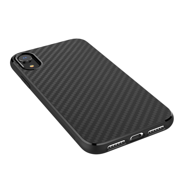 跨境iPhoneXr碳纤维手机壳 适用苹果xs max防摔tpu保护套xs创意壳