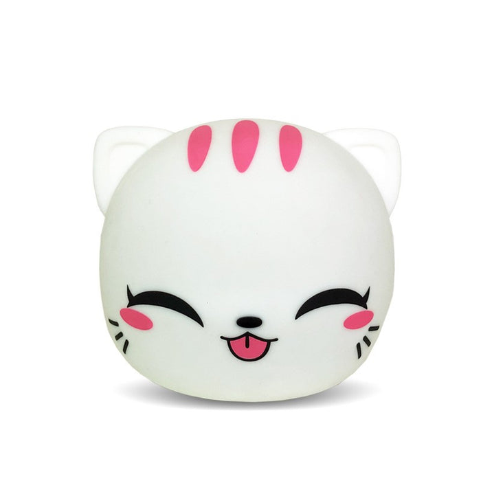 Veilleuse LED pour enfants, tactile, chat, rechargeable