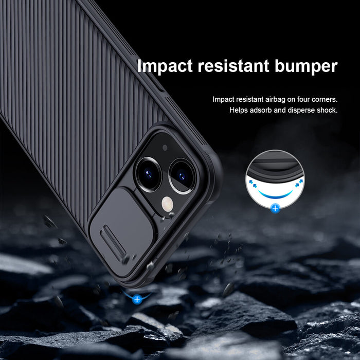 Nillkin - Coque magnétique iPhone 12 & 13 & 14, protection caméra