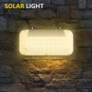 Applique LED solaire 400lm, avec détecteur de mouvement