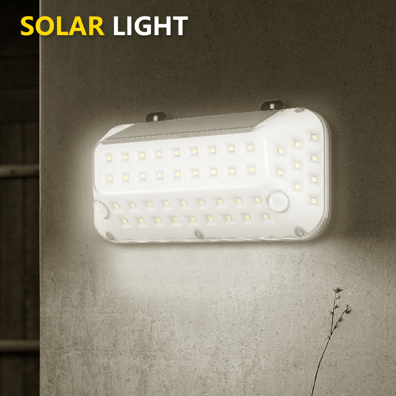 Applique LED solaire 400lm, avec détecteur de mouvement