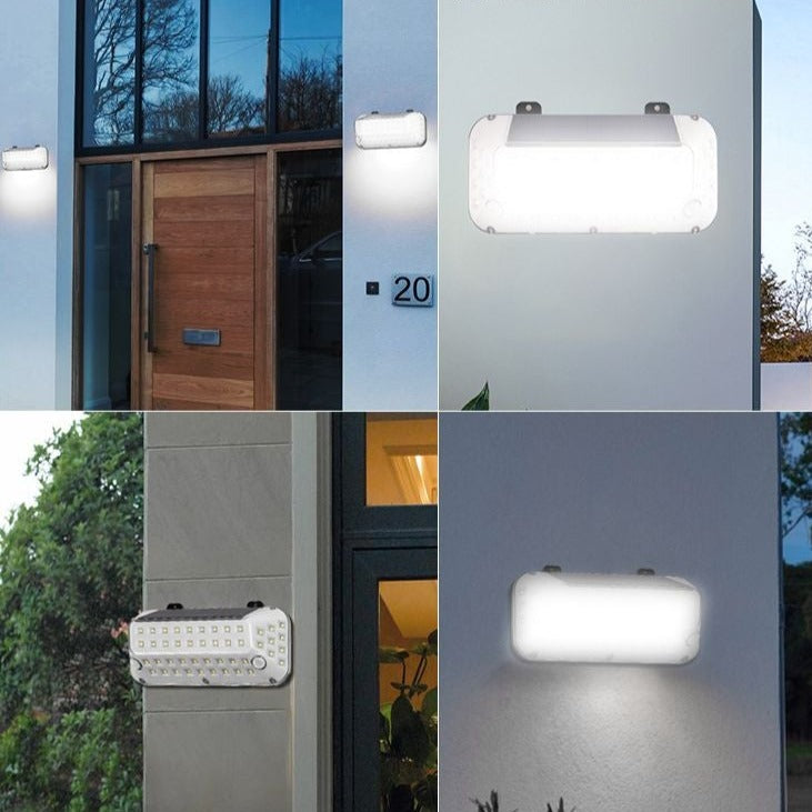 Applique LED solaire 400lm, avec détecteur de mouvement