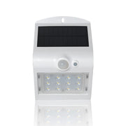 Applique LED solaire d’extérieur, 2 modes d’éclairage, détecteur de mouvement
