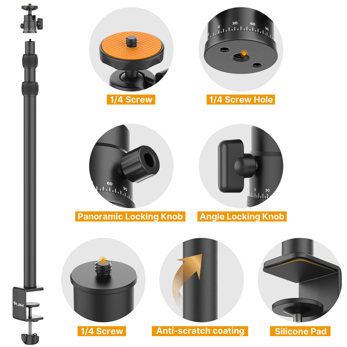 Ulanzi LS03 - Support extensible pour smartphones et appareils photos