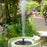 LumiParty Mini Round Solar Floating Water Fountain For Garden Decoration Solar Fountain Pool Pond Decor Easy To Install