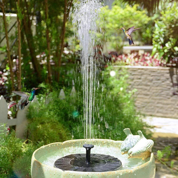 Kit pompe à eau solaire pour fontaine de bassin, étang, piscine, 1W