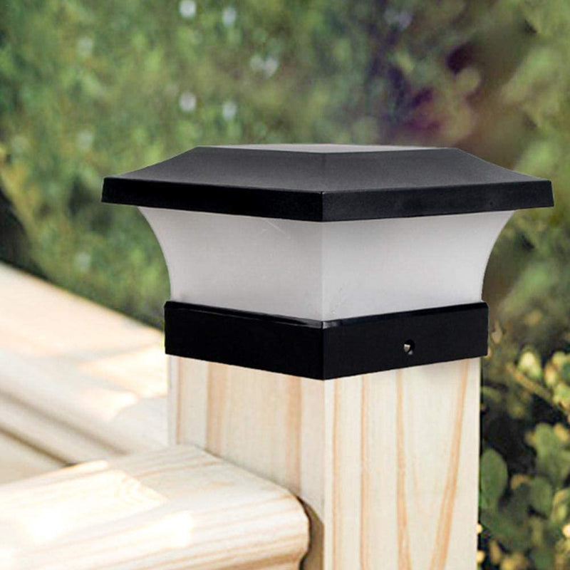 Lampe LED solaire pour piliers 100lm