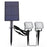 Lot de 2 Spots LED solaires 400lm pour jardin, étanche IP65-Tektek