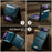 CaseMe- Étui Samsung en cuir Galaxy Z Flip 3 / Z Flip 4