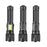 Lampe torche LED 2000lm blanc froid 6000K, rechargeable