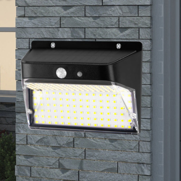 Applique murale solaire 196 leds avec détecteur de mouvement