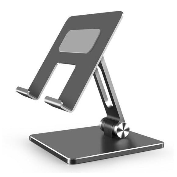 Support Tablette en aluminium avec base lestée, réglable et pliable